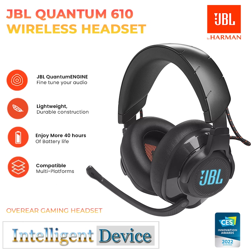 JBL Quantum 610 Wireless Over-ear Gaming Headset