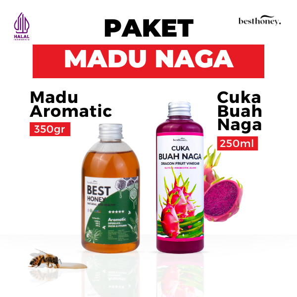 

Paket Bundling Diet Detox - Paket Asam Lambung - Cuka Buah Naga 250 ML dan Madu Aromatic 350 GR