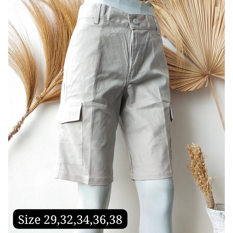 Celana Cargo Pendek COLE Cowok Kekinian