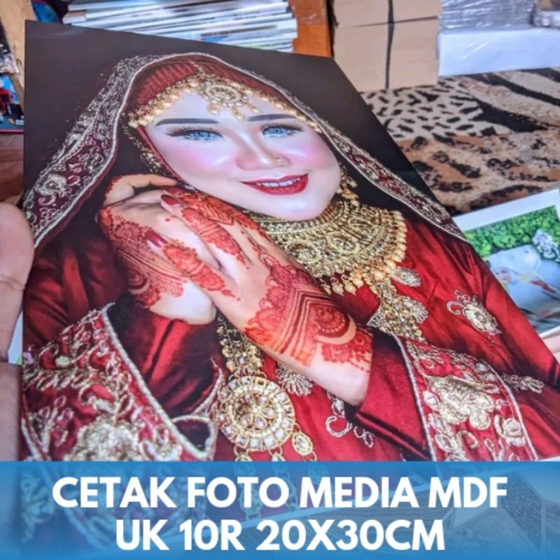 CETAK FOTO MEDIA MDF | CUSTOM