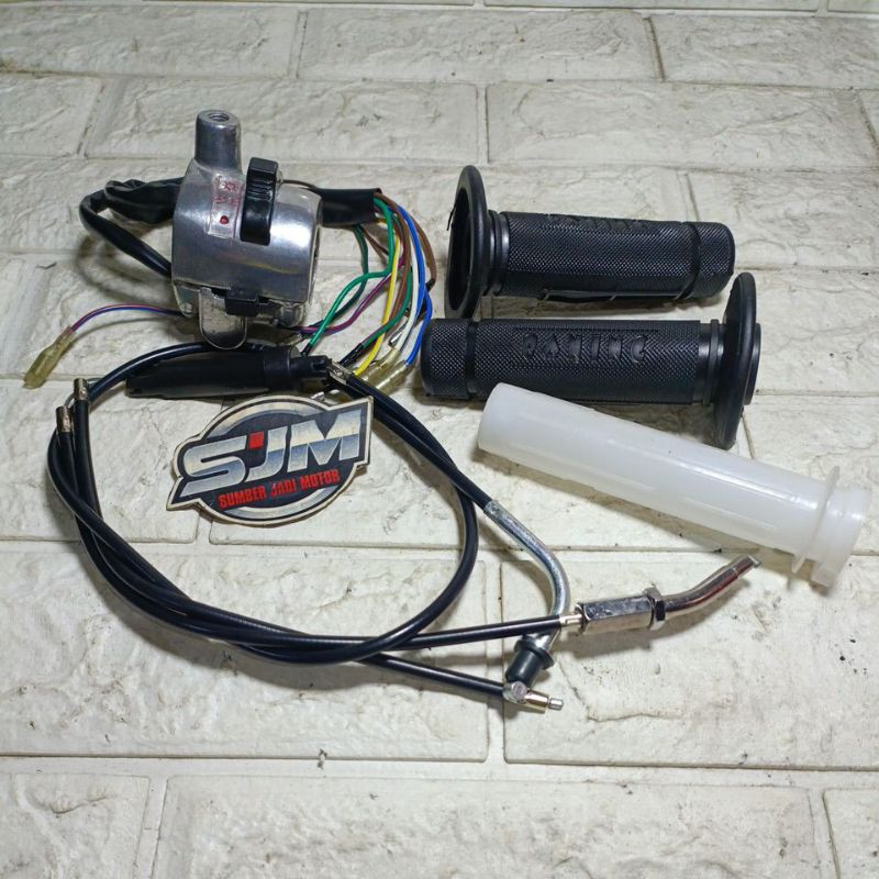 SET-kabel tali olor gas-holder saklar kanan-pipa gas-handgrip v80 v 80 bukan v75