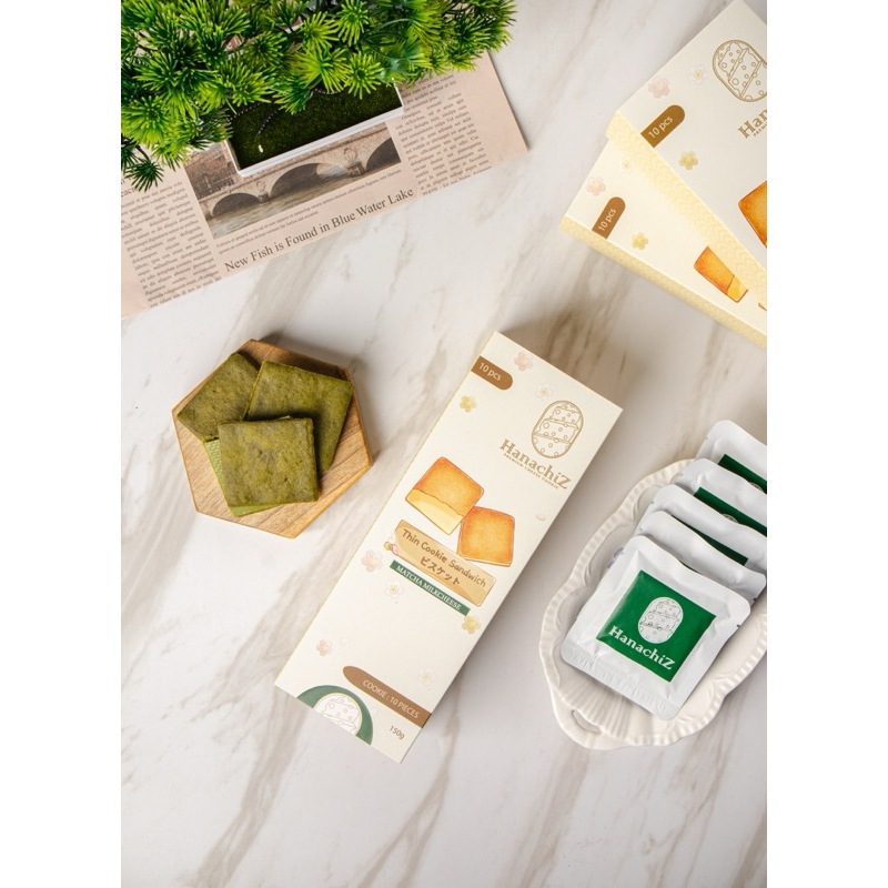 

Hanachiz matcha milkcheese cookie