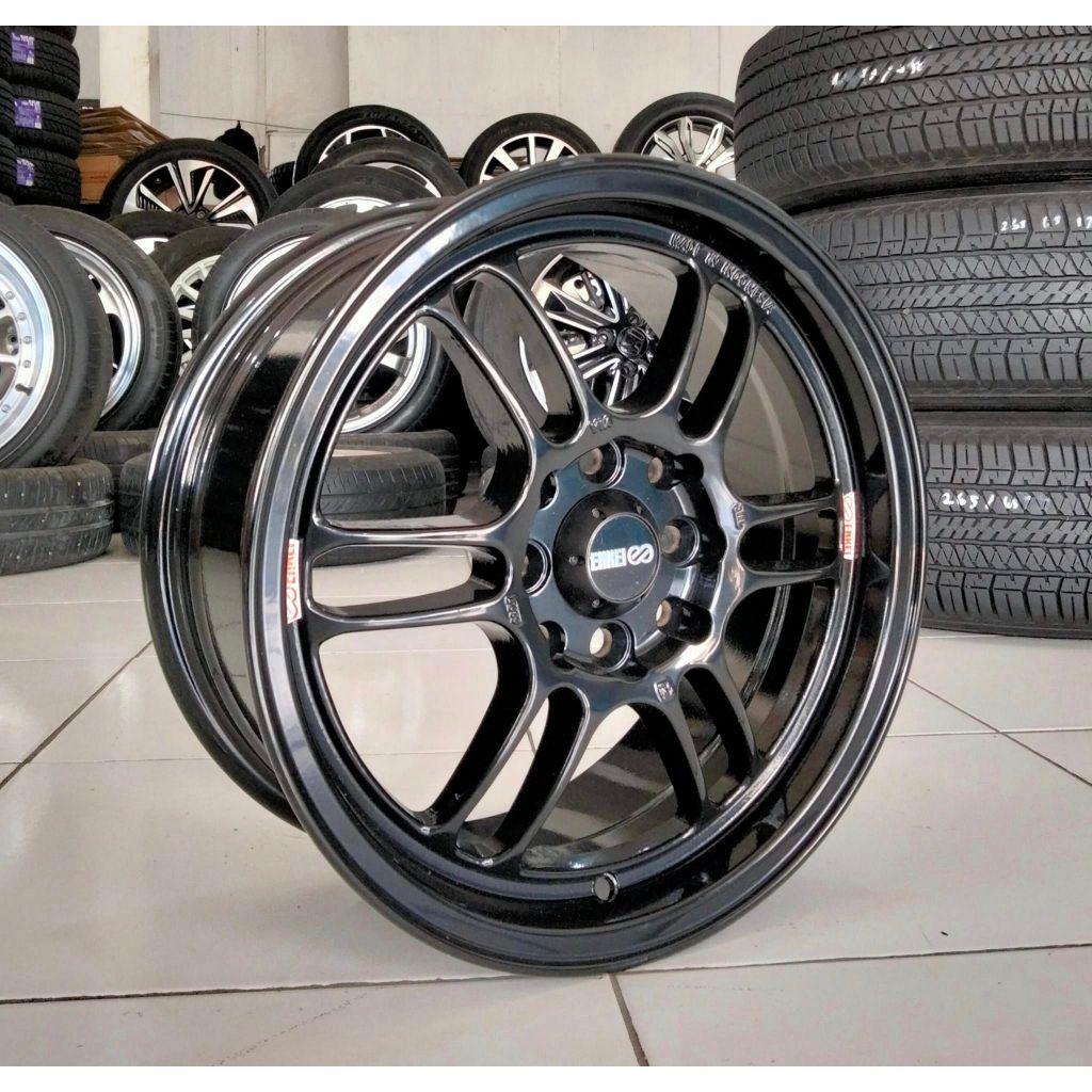 velg mobil avanza ring 15 velg racing enkei rpf r15 tuk calya,vios,freed,jazz,mobilio