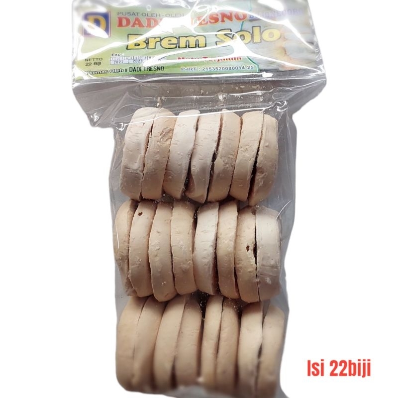 

Brem Solo Bulat Sari Tape isi 22 biji