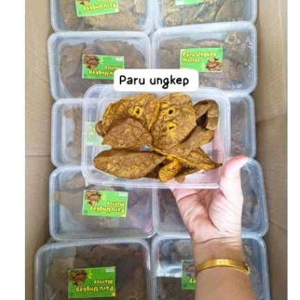 

PARU UNGKEP MANTAP babat ukep/usus sapi ungkep siap goreng enak bumbu gurih empuk enaak
