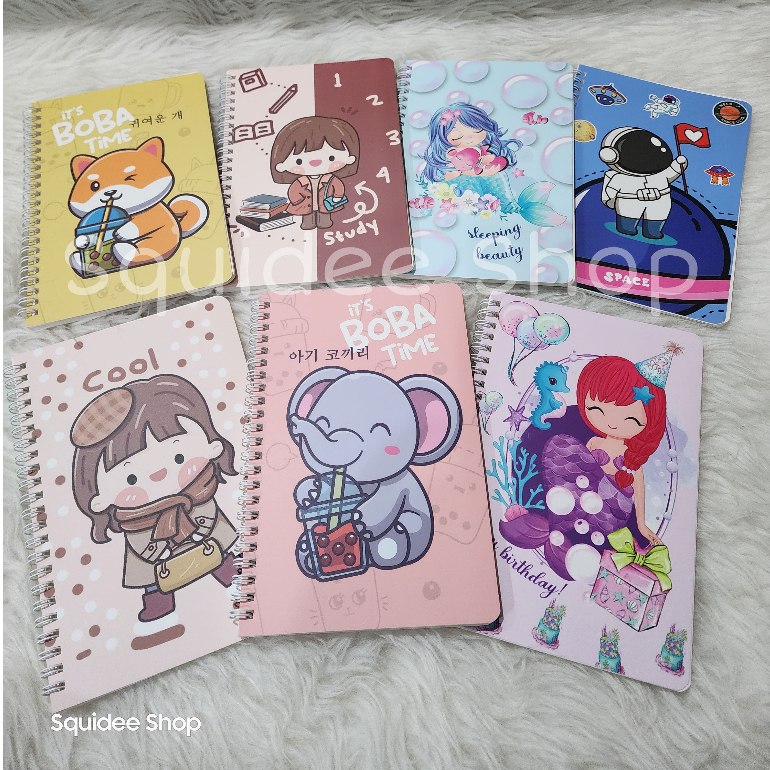 

Note Book/Buku Tulis/Buku Murah/Buku Lucu/Striped Coil Notebook
