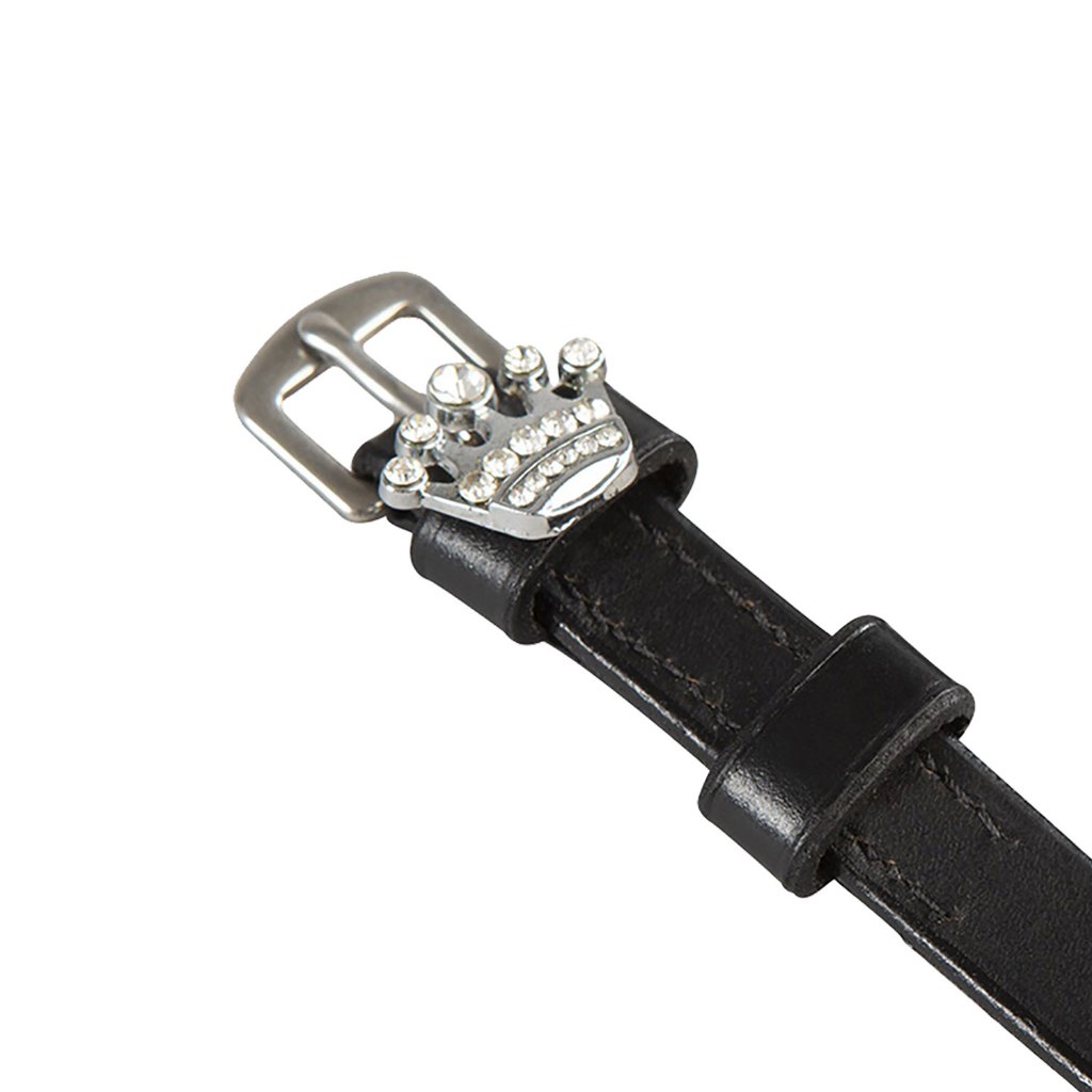 Tali Spurs Kulit Berkuda Equestro Leather Spurs Strap with Rhinestone Equestrian