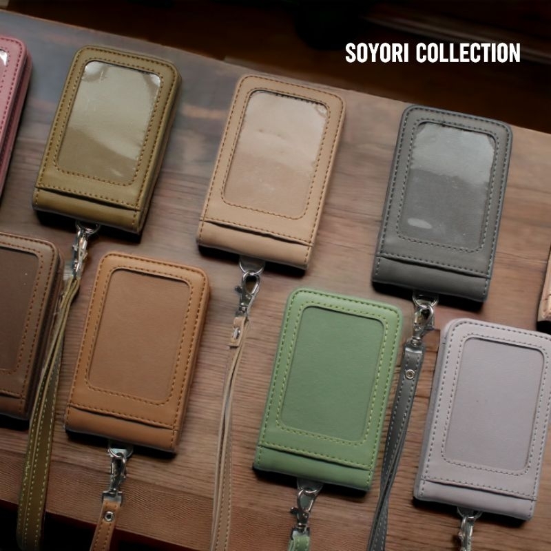 

id card holder namtag lanyard dompet uang SID005