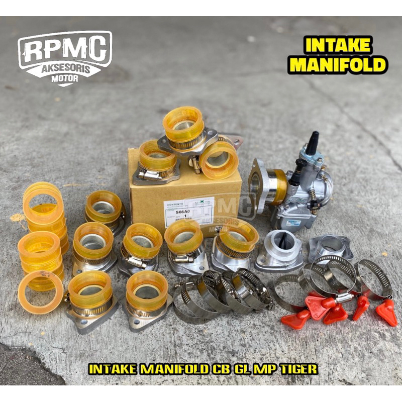 MANIFOLD TEFLON PE 24 26 28 30 32 34 33 35 38 40 TIGER INTAKE MANIPOL LURUS TEVLON CB GL PRO MAX MEG