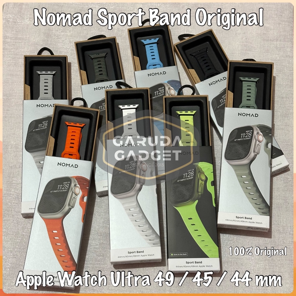 Strap Apple Watch Ultra 2 1 49mm Nomad Sport Band 2023 2022 Waterproof Original Limited Edition New