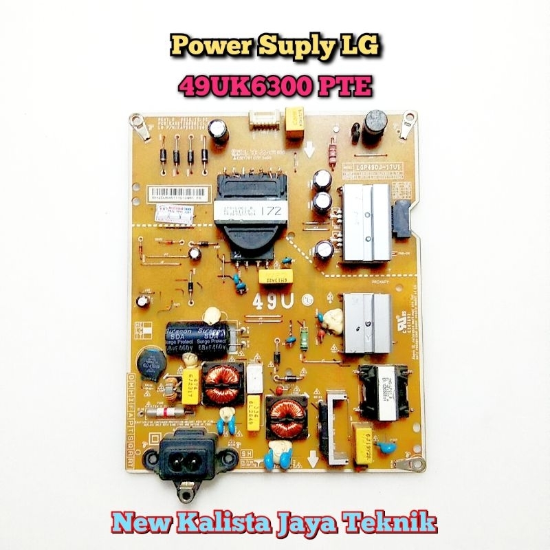 POWER SUPLY LG 49UK6300 PTE ORIGINAL EAX67189201 PSU LG 49UK6300 REGULATOR 49UK6300 PSU 49UK6300 POW