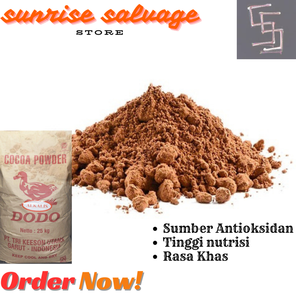 

Coklat Bubuk Dodo [500gr] / Cocoa Powder / Good Quality