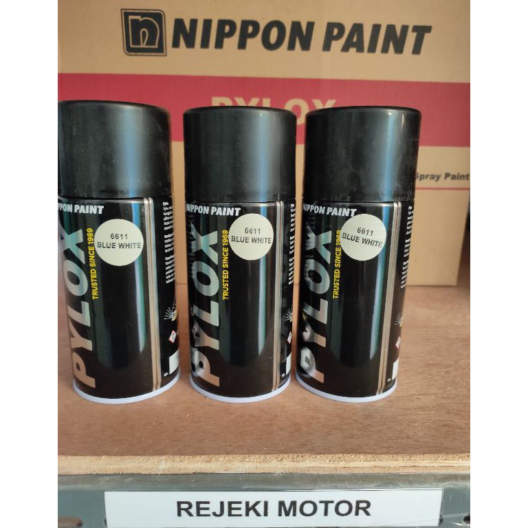 

CAT PYLOX 6611 BLUE WHITE CAT SEMPROT 3CC NIPPON PAINT ART F6O4