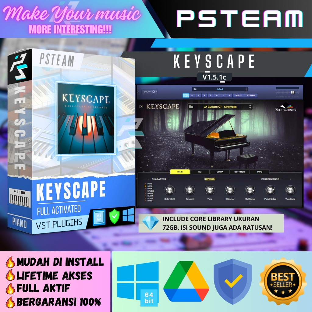 SS - KEYSCAPE v1.5.1c [ FULL VERSION | FULL ACTIVATED ]