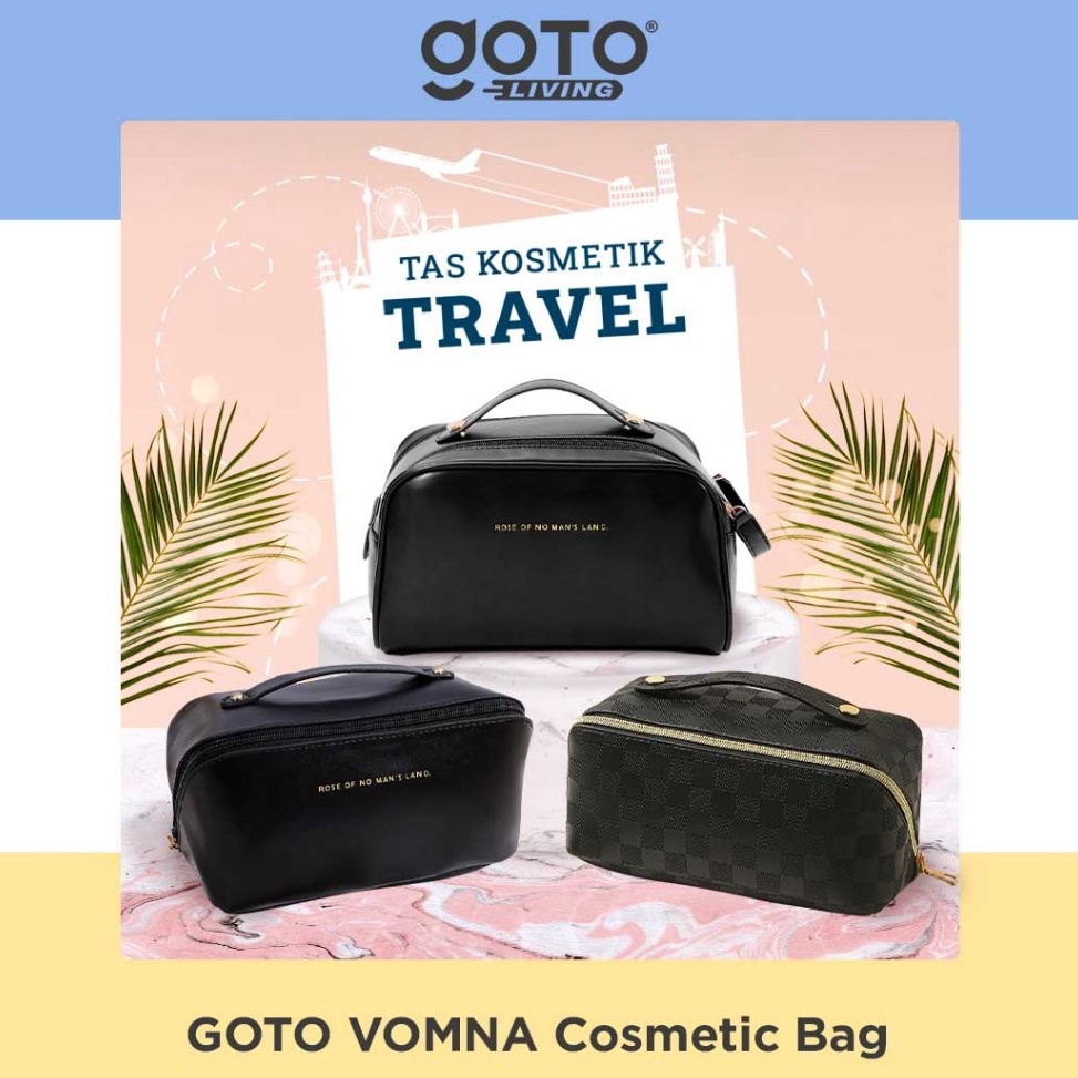 

Goto Vomna Tas Kosmetik Pouch Make Up Cosmetic Travel Bag Organizer ART N5D5