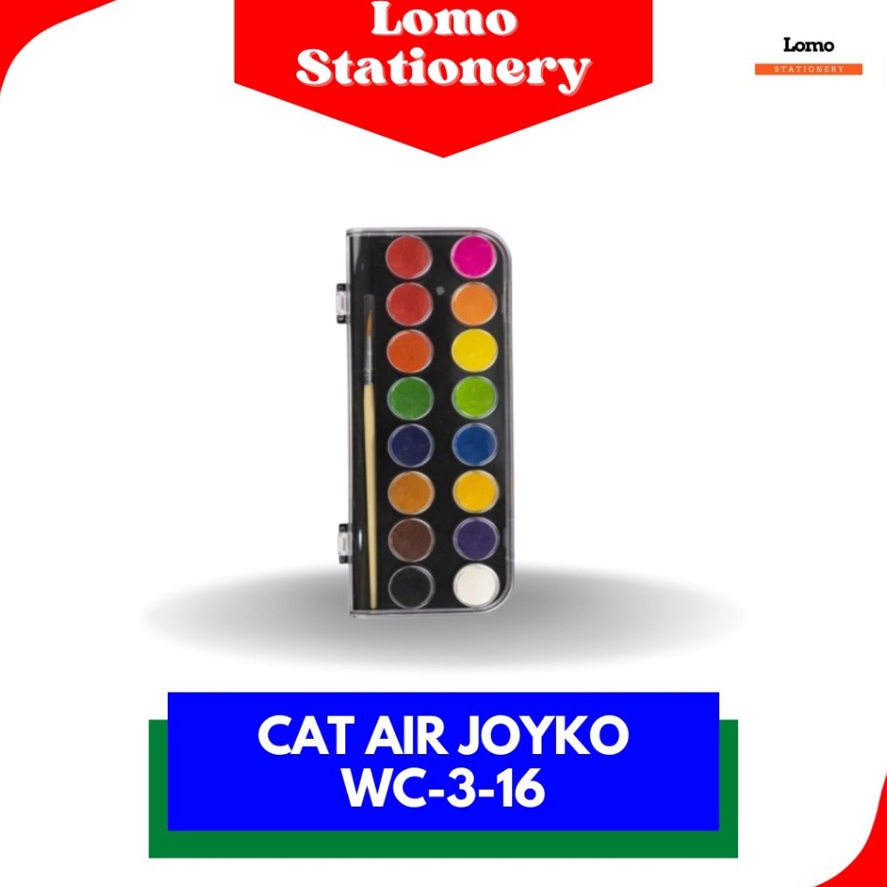 

Watercolor Set Cat Air Joyko WC3 ART R7R7