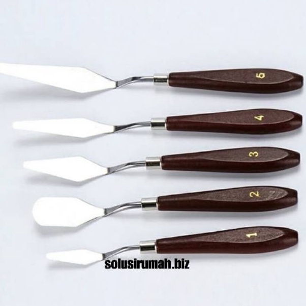 

PAINTING KNIFE SET 5PCS PISAU PALET PISAU LUKIS ART L6T6
