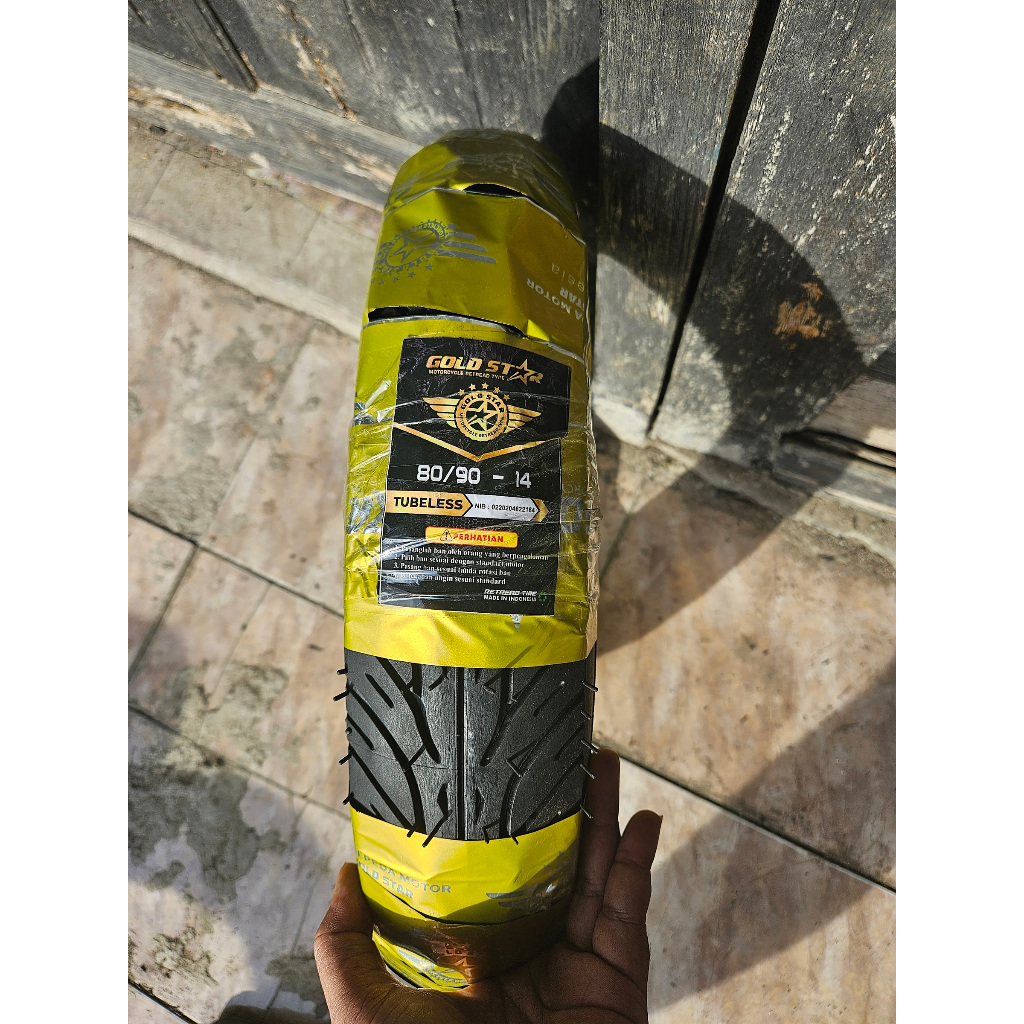 ban matic tubles ukuran 80/90-14 dan 90/90-14 ban TUBLES metic merek GOLDSTAR