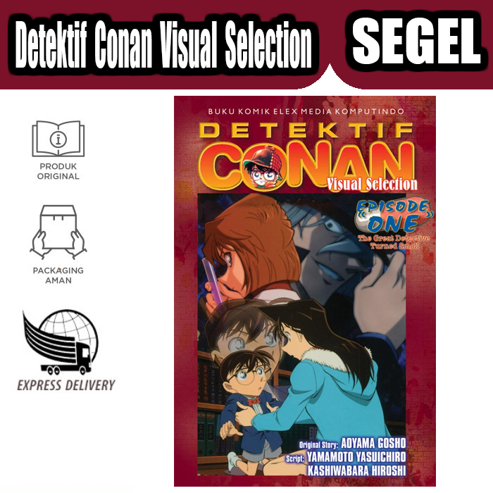Komik DETEKTIF CONAN VISUAL SELECTION EPISODE ONE Baru Original Segel