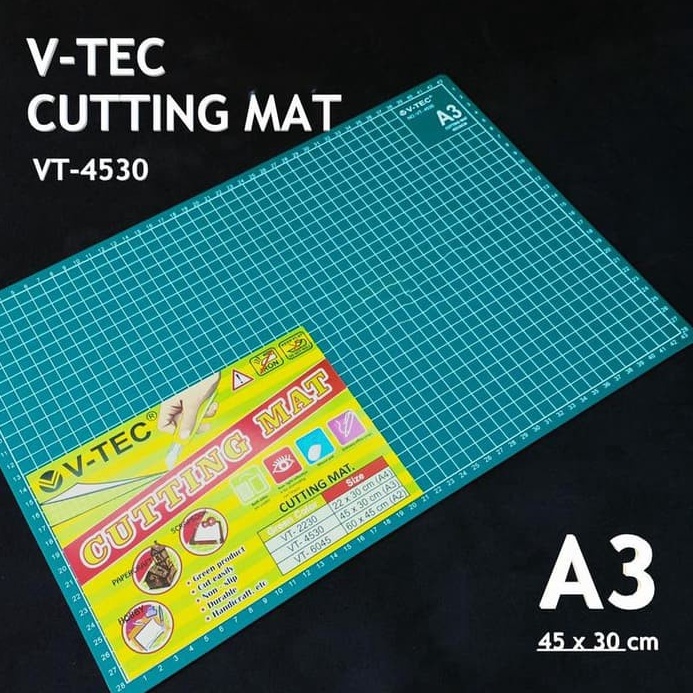 

Cuting Mat A3 VTec Cutting Matt Alas Potong A3 ART H8V8