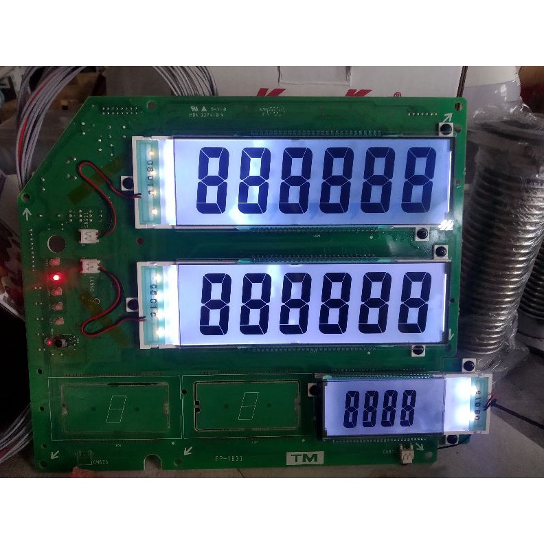 

LCD besar dan kecil Tatsuno 6 digit dan 7 digit ART T2L5