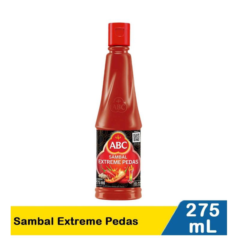 

Sambal ABC EXTREME PEDAS 275 ml