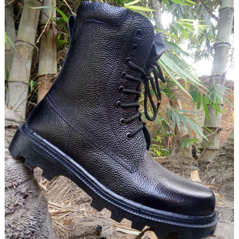 ART K39X SEPATU PDL TNI POLRI BRIMOB SABARA SCURITY SATPOLPP SEPATU PDL KULIT JERUK