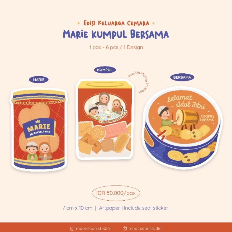 

AMPLOP LEBARAN MARIE KUMPUL BERSAMA SET ART S4I3