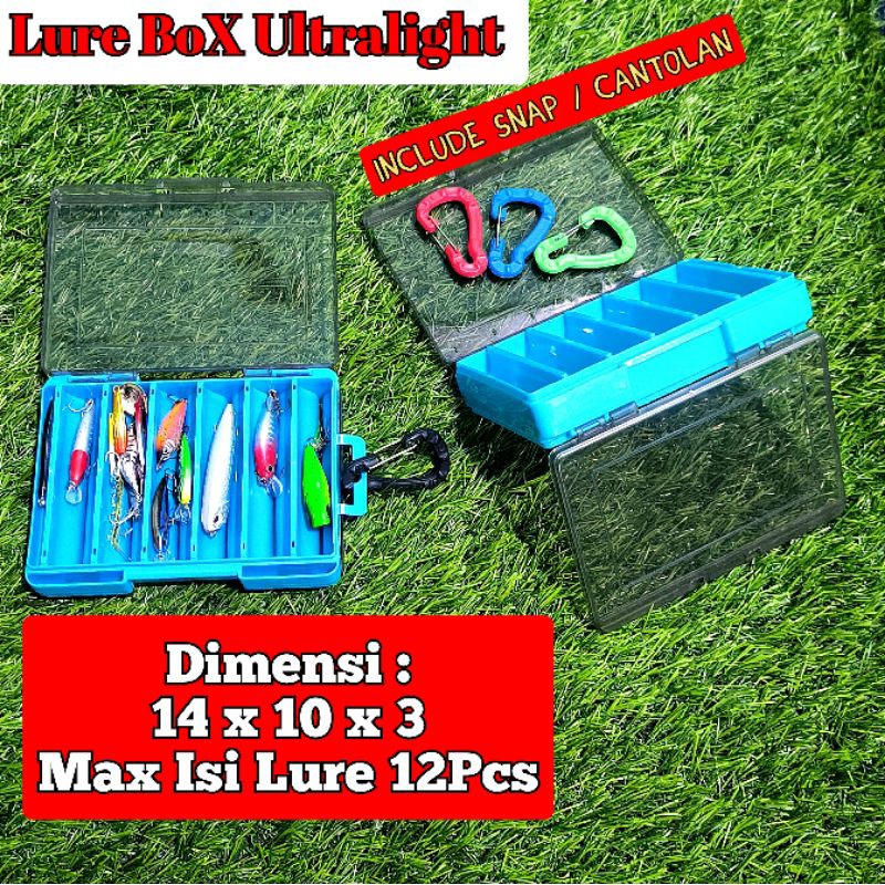 Lure Box Ultralight Lure Umpan Minnow Jig Popper Casting Lure
