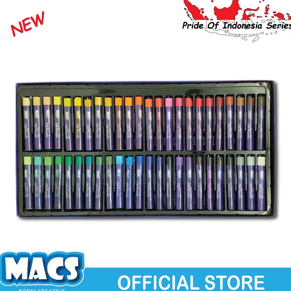 

MACS Artist Premium Crayon Oil Pastel 48 Color ART T5R9