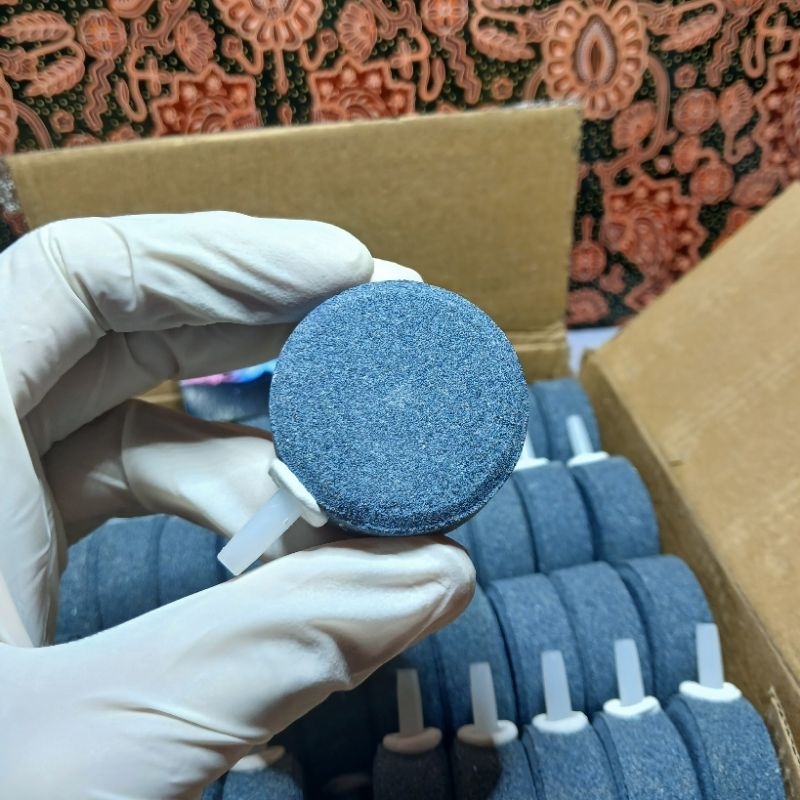 batu gelembung bulat 4cm batu aerator batu oksigen