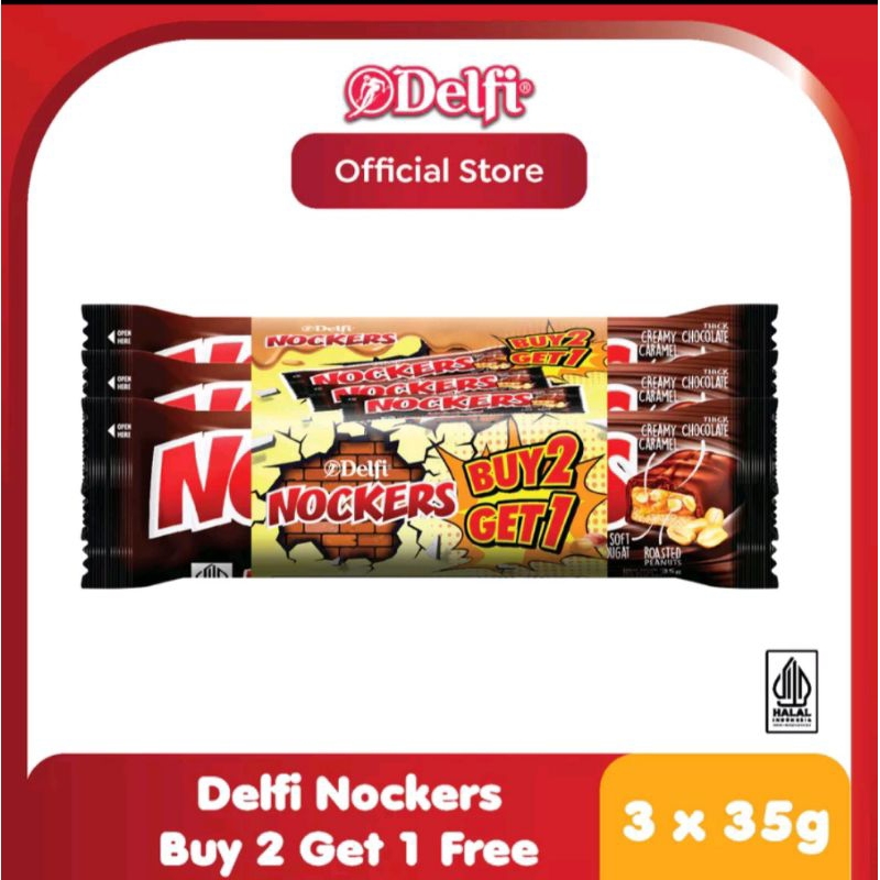 

[BELI 2 GRATIS 1] DELFI NOCKER 3X35GR