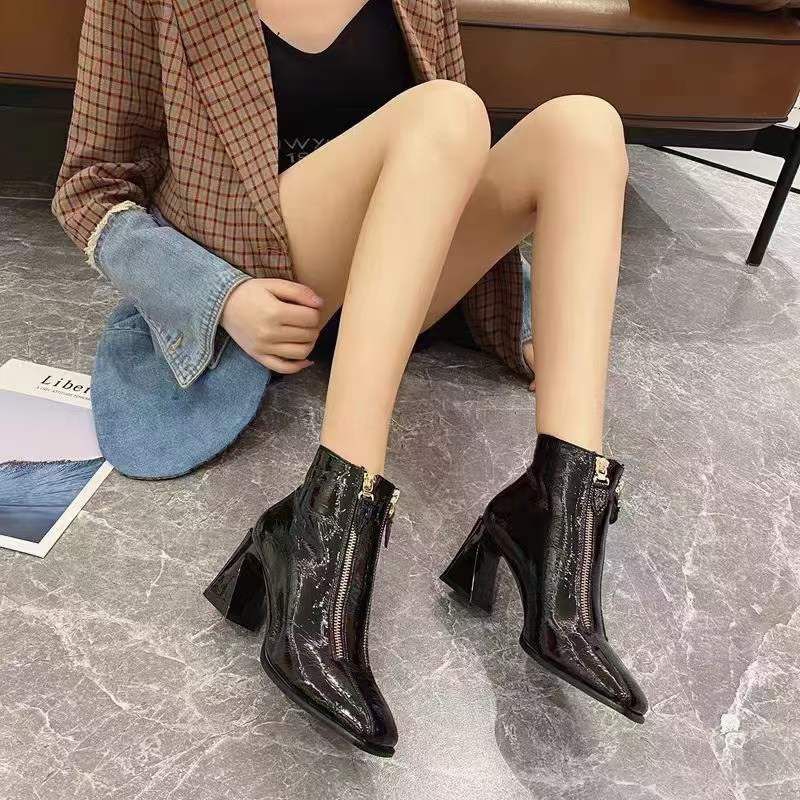 IMPORTIR SEPATU Ankle Boot Fashion Kerja Wanita