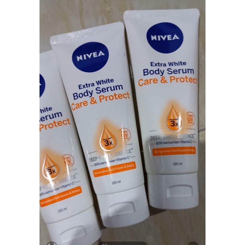 nivea extra white body serum