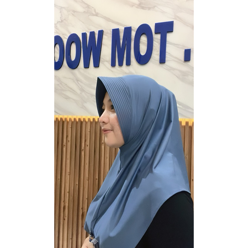 hijab sport instan bahan premium paket usaha