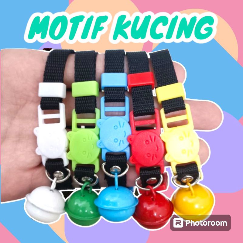 Kalung Kucing Buckle Kucing Lonceng Ufo