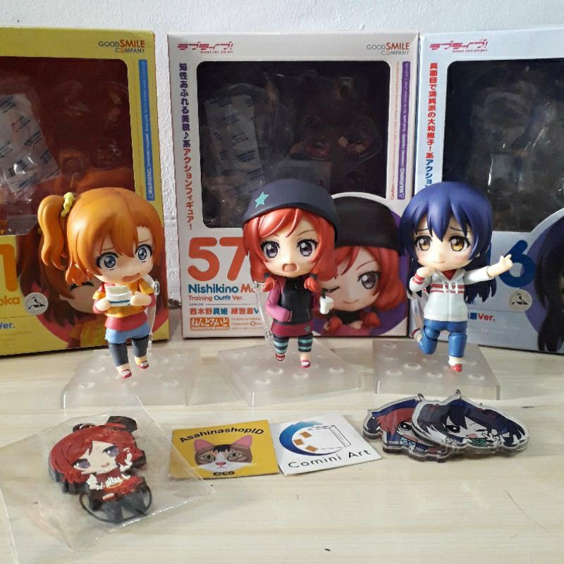 Nendoroid Honoka Kosaka, Umi Sonoda, Maki Nishikino Love Live Bib
