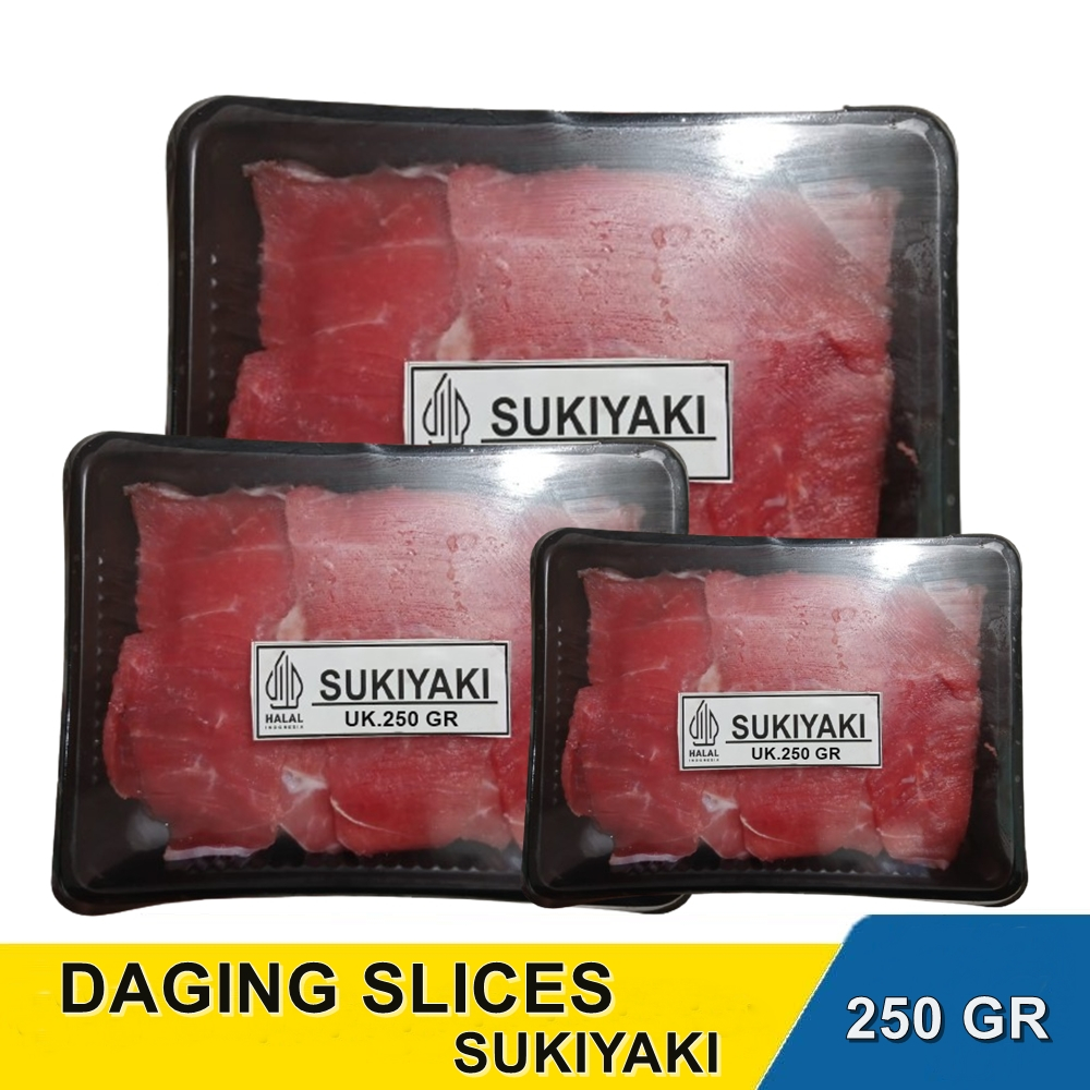 

Daging Slice SUKIYAKI 250 GR "HALAL