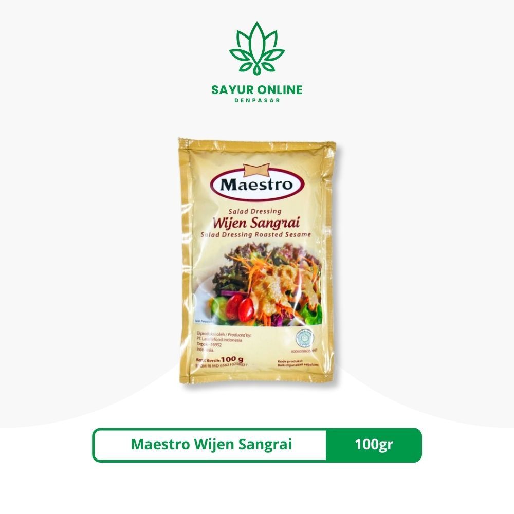

Maestro Mayonnaise Wijen Sangrai 100gr - Sayur Online Denpasar