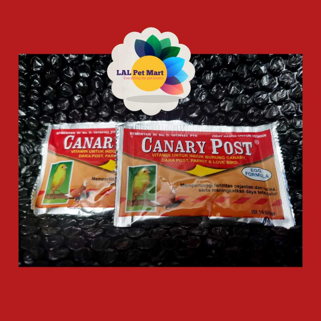 CANARY POST VITAMIN OBAT BREEDING TERNAK BURUNG KENARI