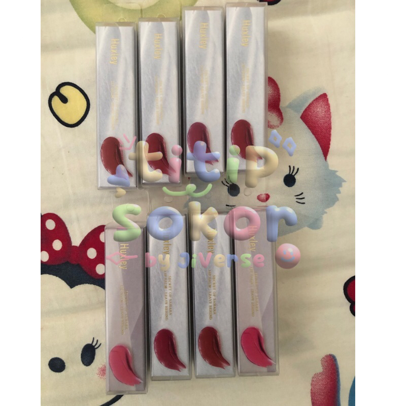 [Ready Stok] huxley lip balm live behind the scenes/ huxley wonwoo lip balm