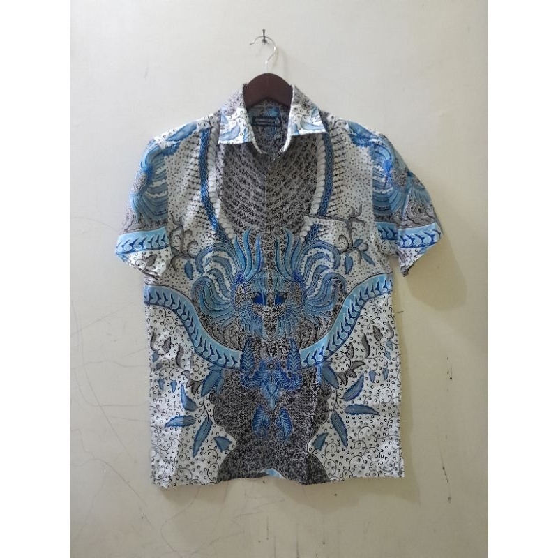 kemeja Batik > Semata Wayang motif Biru Muda