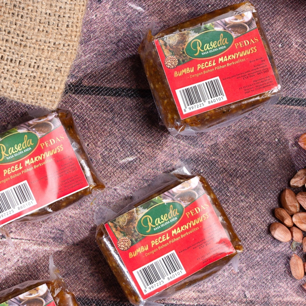 

Raseda Bumbu Pecal Pedas 80 Gr