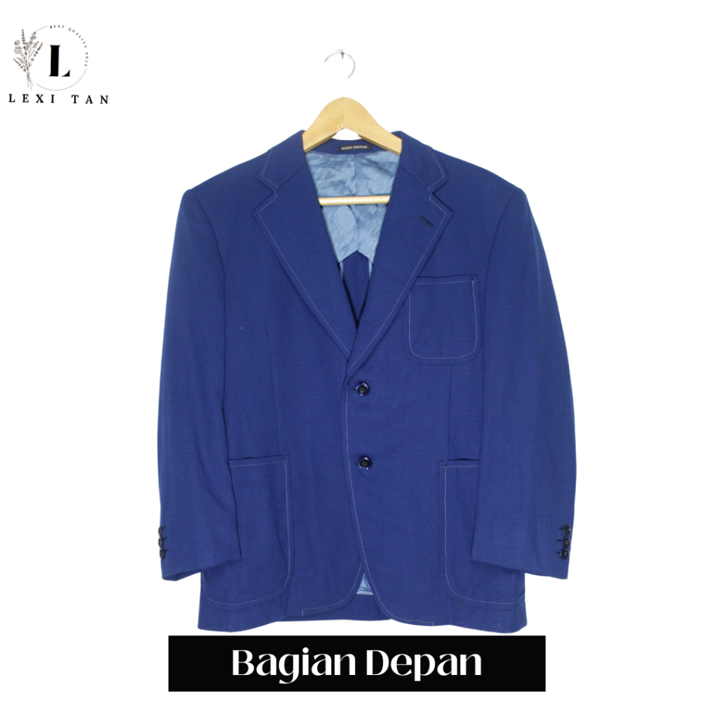 Jas Warna biru Elbow nikke (M)