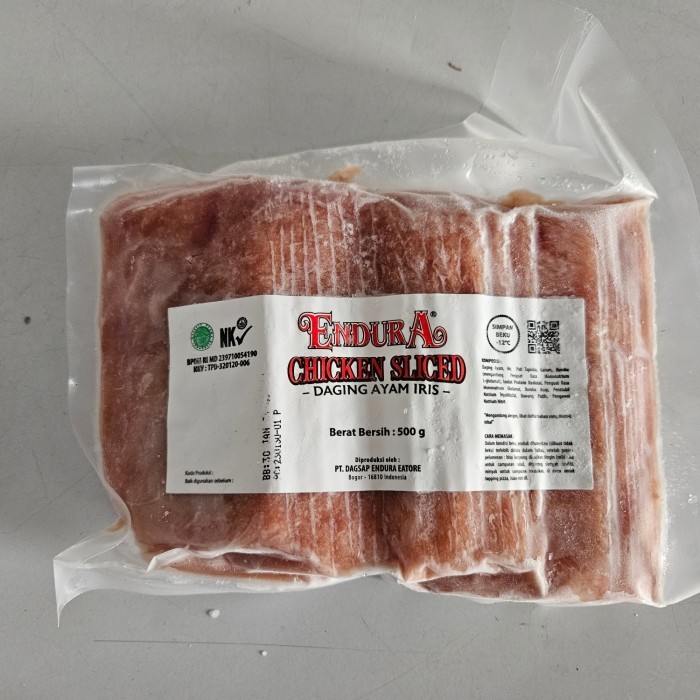 

Endura Chicken Sliced 500 Gr