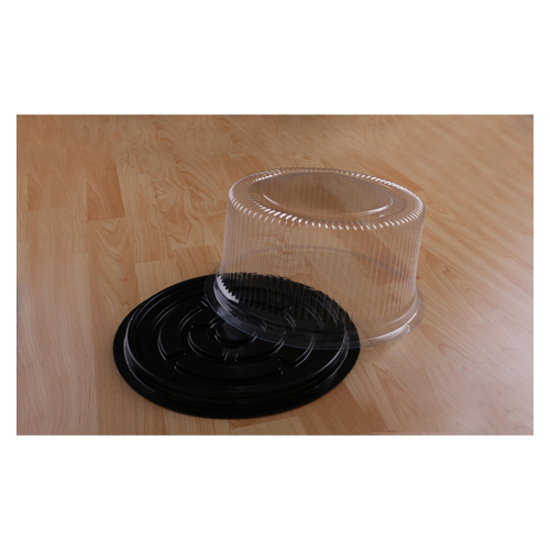 Mika Tart Bulat (isi 10set) Diameter 25 / CT 25 / Cake Tray 25 / Mika Kue Bulat 25 Cm / Mika Plastik