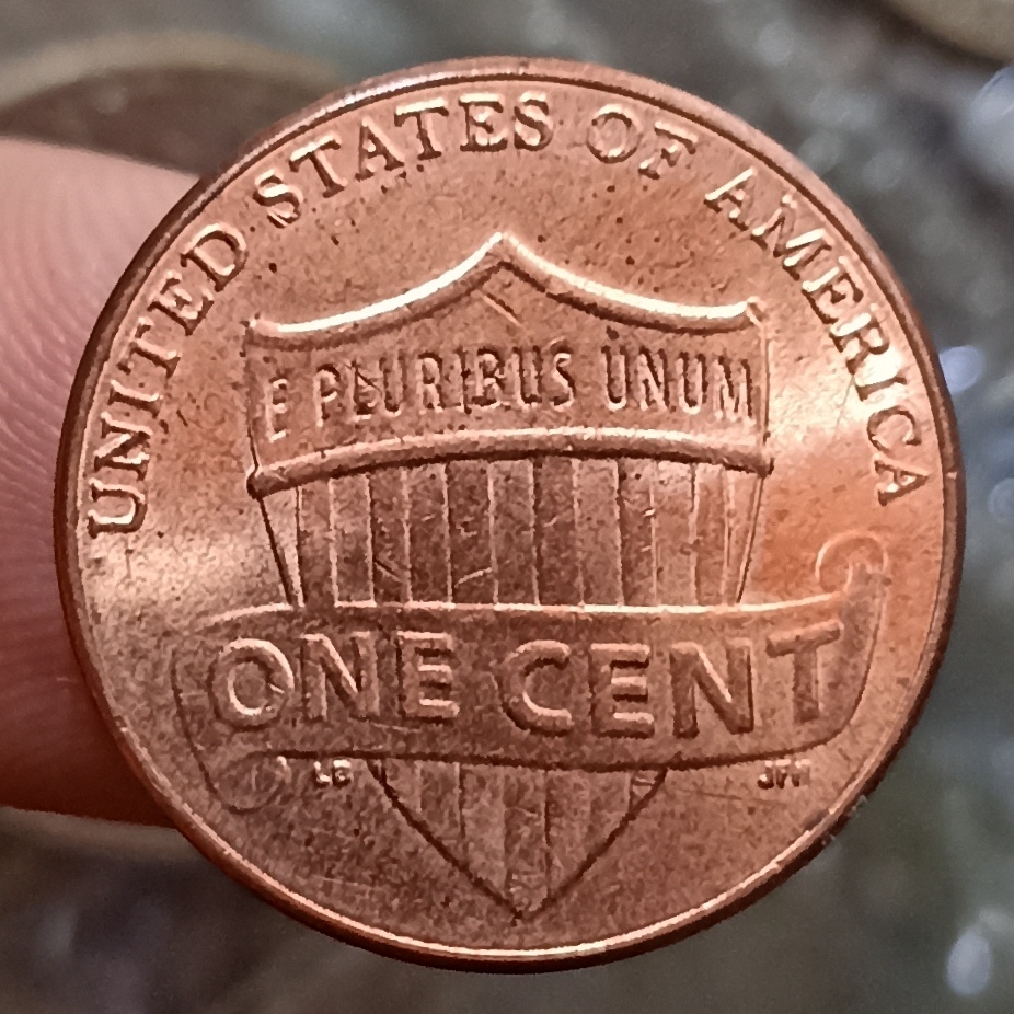 Koin Kuno Amerika 1 Cent "Lincoln Cent - Shield Reverse"