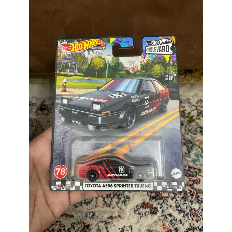 hotwheels toyota ae86 sprinter trueno