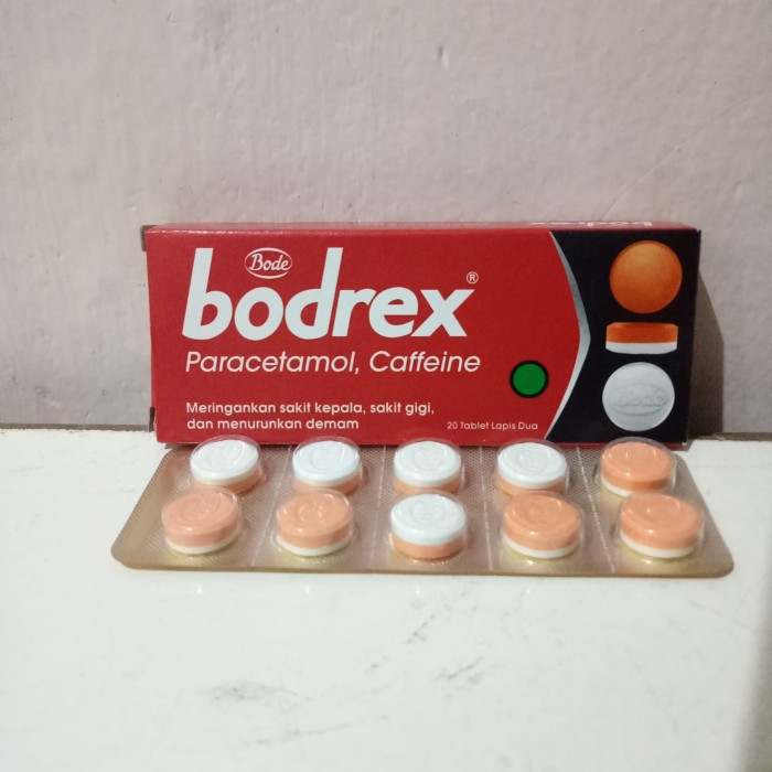 Bodrex Tablet isi 20 Tablet - Obat Sakit Kepala, Sakit Gigi & Demam