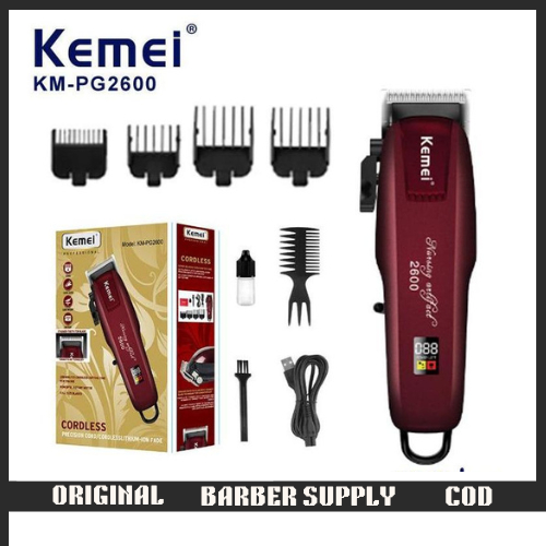 KEMEI 2600 ALAT CUKUR RECHARGER Elektrik Hair Clipper rambut